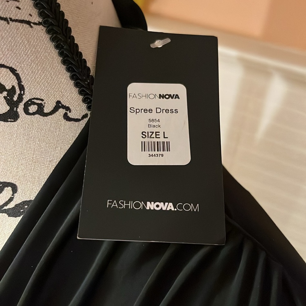 🌺Final Price🌺Fashion Nova Black Spree Maxi Dress - Picture 11 of 11